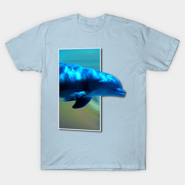 Happy Dolphin T-Shirt by rwedegis